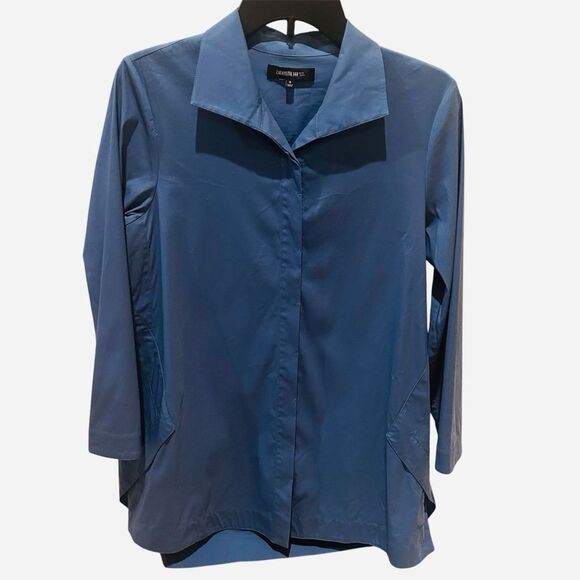 Lafayette 148 New York Marla Tunic Top - Picture 3 of 7